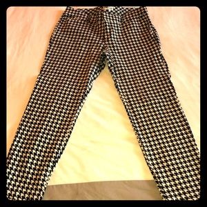 Houndstooth pixie pants